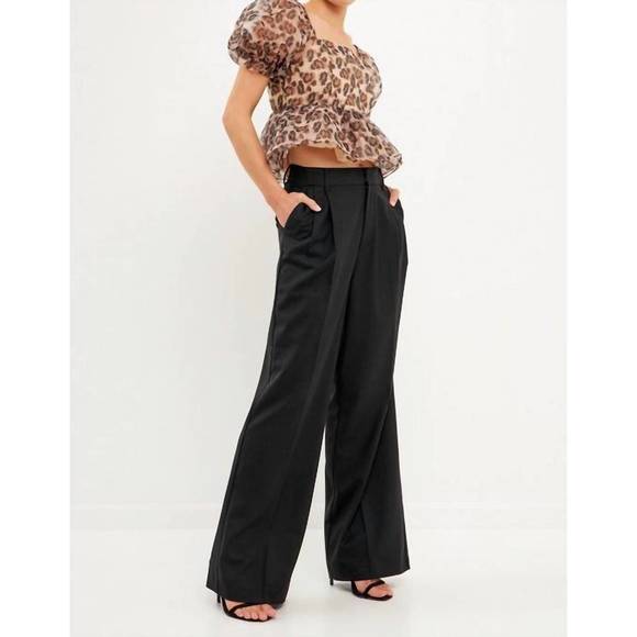 NEW ENDLESS ROSE estella leopard puff sleeve top in leopard - Picture 2 of 5